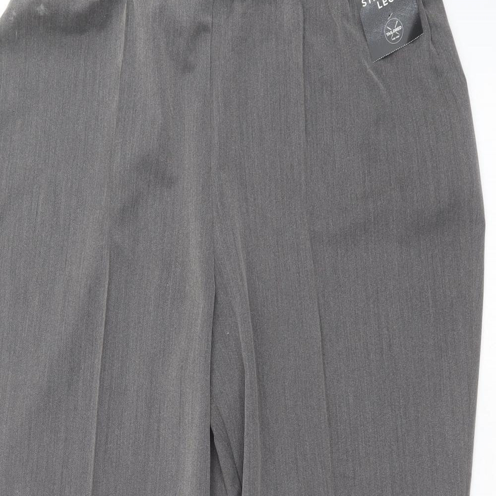 Bonmarché Womens Grey   Trousers  Size 18 L27 in