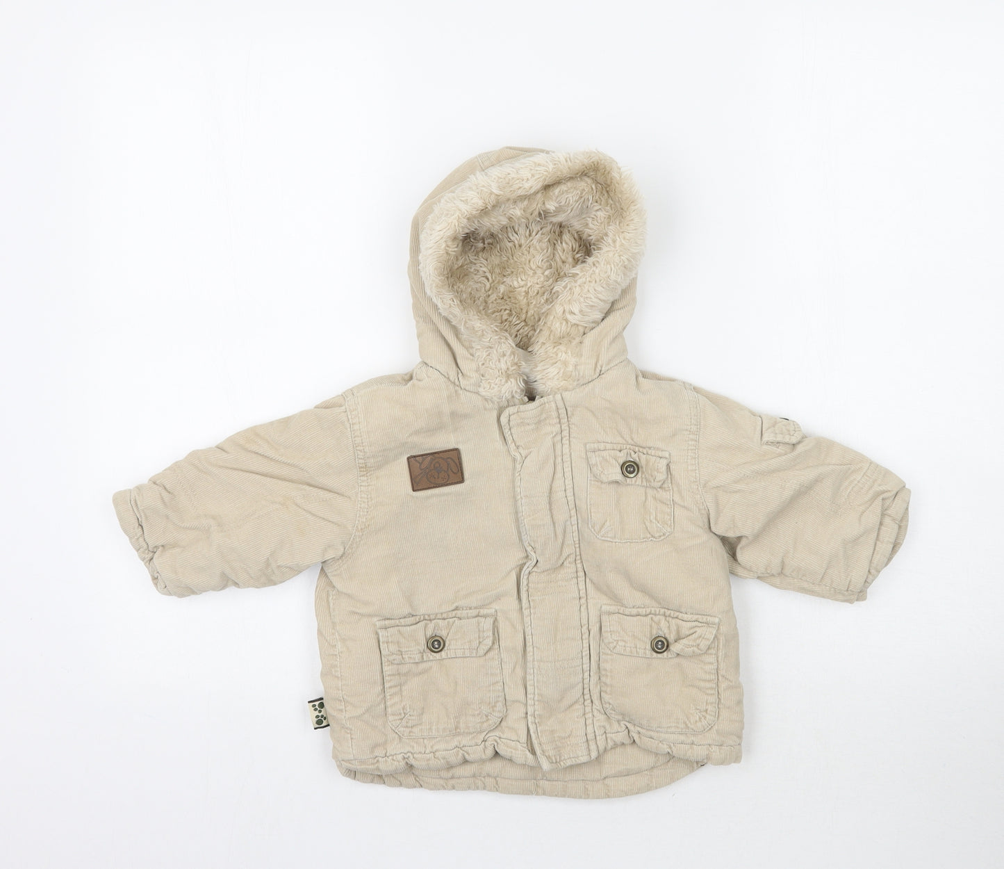 Ladybird Baby Beige  Corduroy Jacket  Size 9-12 Months