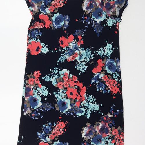 Boohoo Womens Multicoloured Floral  Mini  Size 10