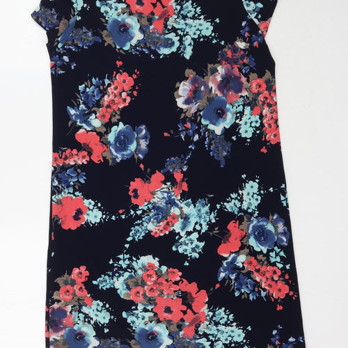 Boohoo Womens Multicoloured Floral  Mini  Size 10