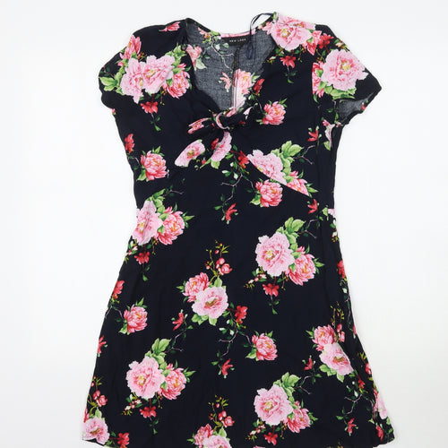 New Look Womens Multicoloured Floral  Mini  Size 10