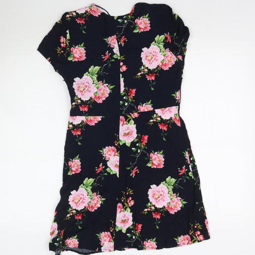 New Look Womens Multicoloured Floral  Mini  Size 10