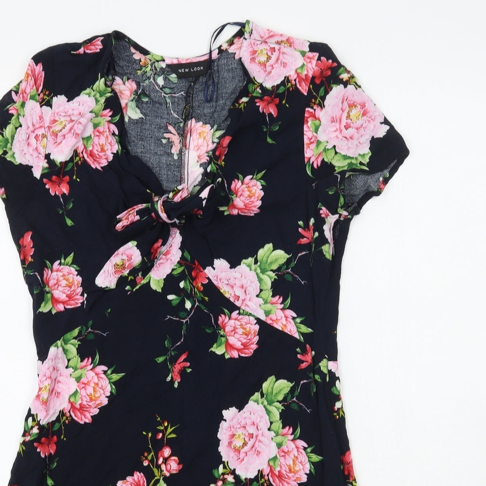 New Look Womens Multicoloured Floral  Mini  Size 10