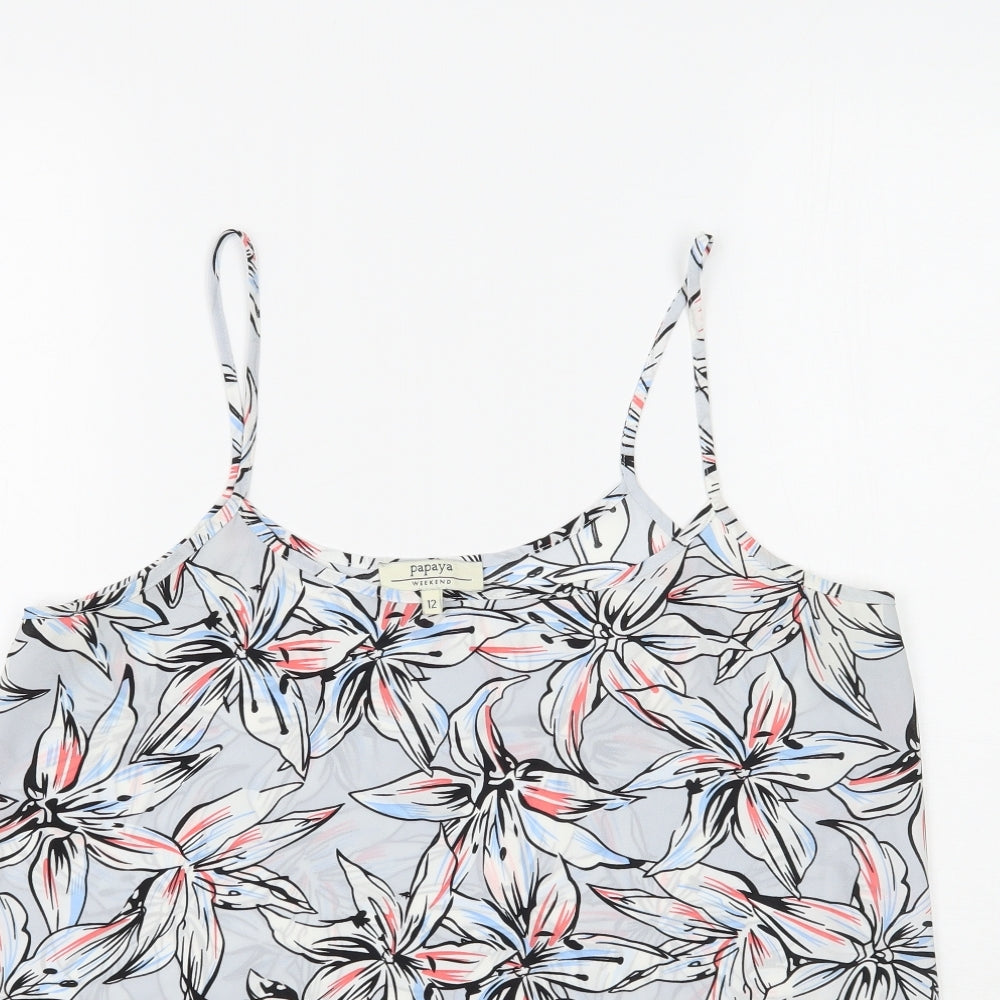Matalan Womens Multicoloured Floral  Camisole Blouse Size 12