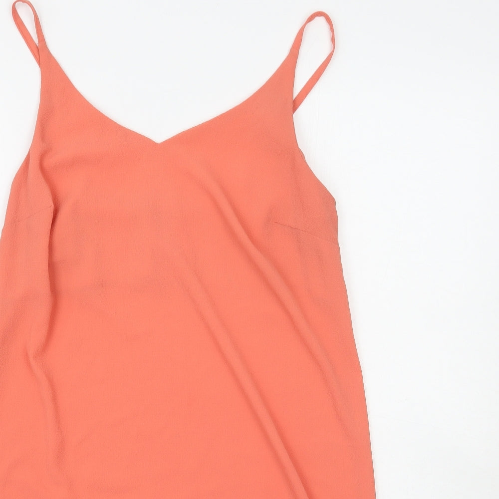 Atmosphere Womens Orange   Slip Dress  Size 10  - Long top / short dress