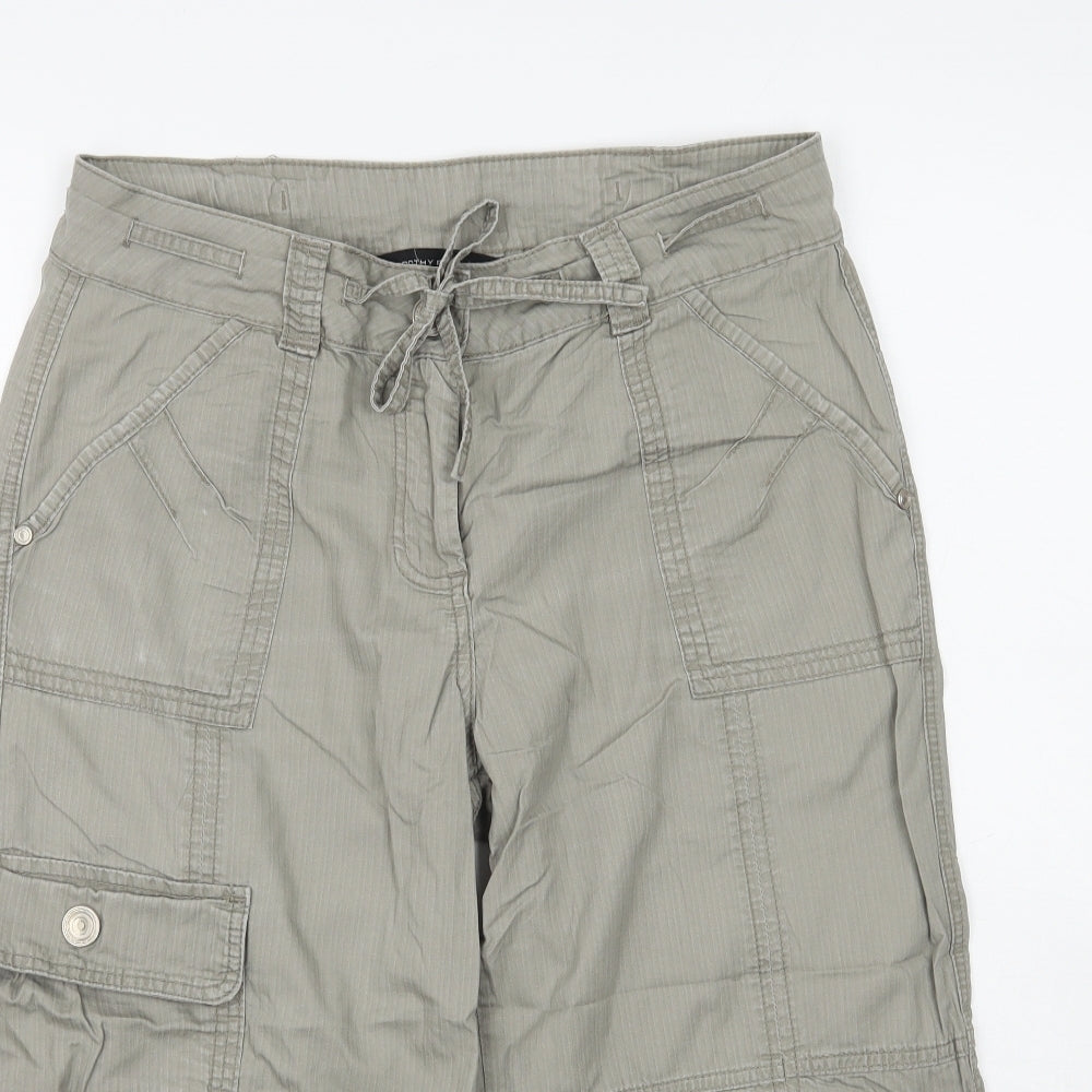 Dorothy Perkins Womens Green   Cargo Shorts Size 12