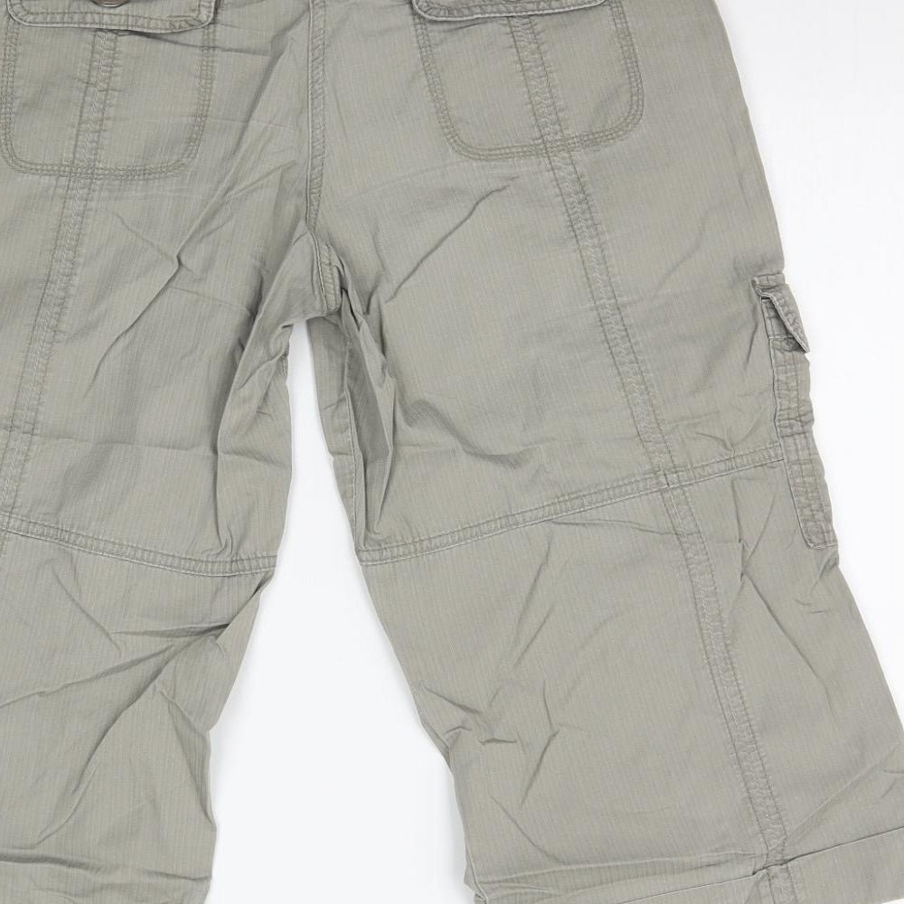 Dorothy Perkins Womens Green   Cargo Shorts Size 12