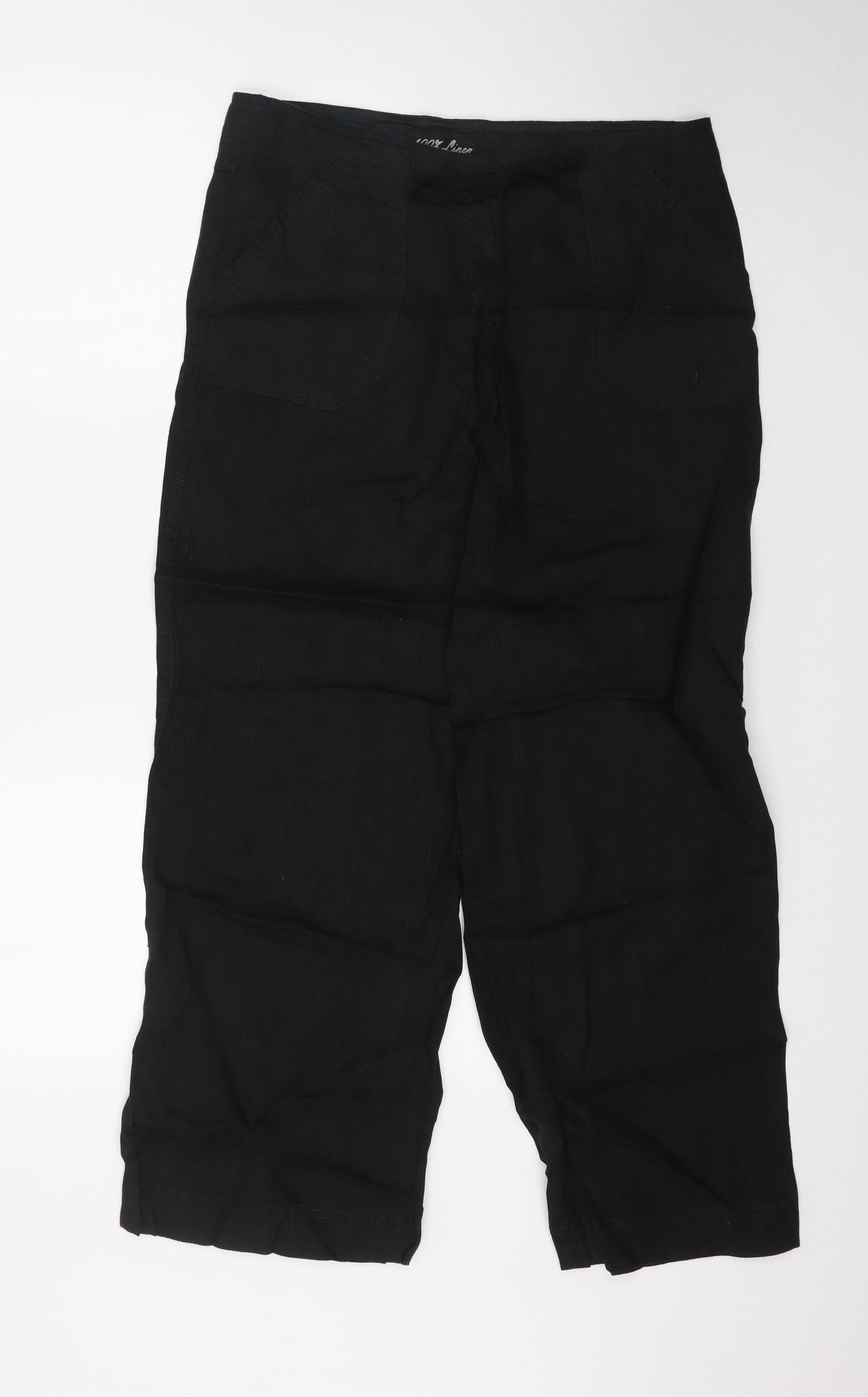 Atmosphere Womens Black   Trousers  Size 10 L31 in