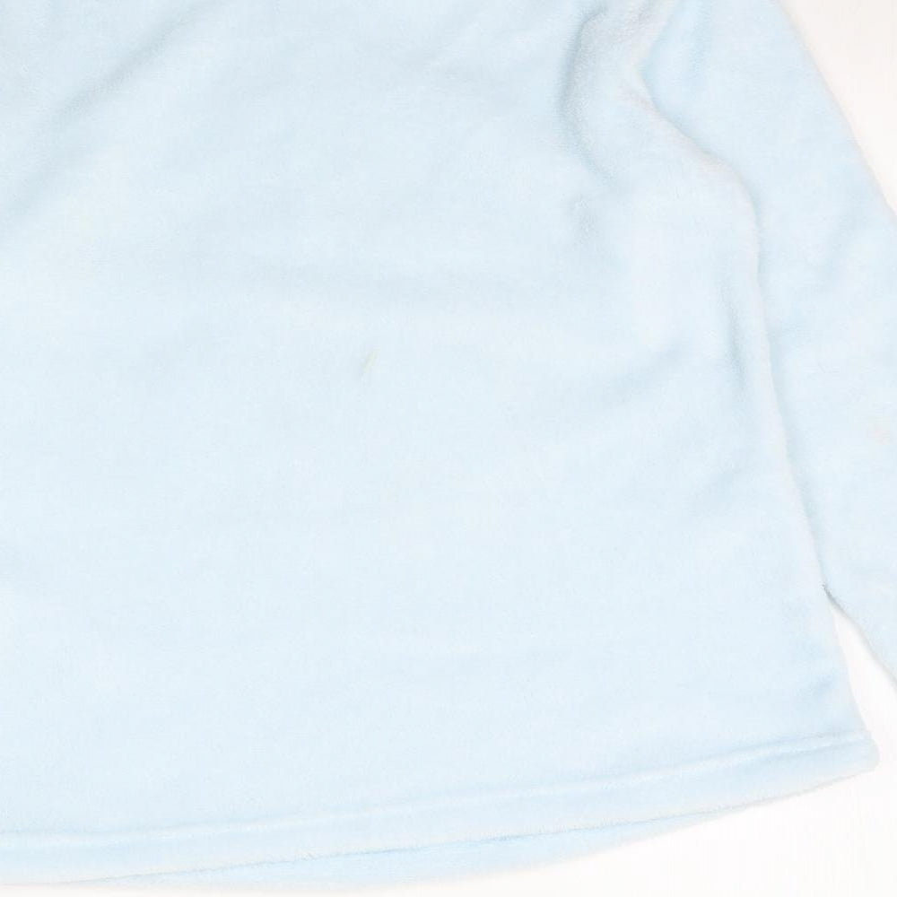 Disney Womens Blue Solid  Top Pyjama Top Size S  - Fluffy Cat Nap