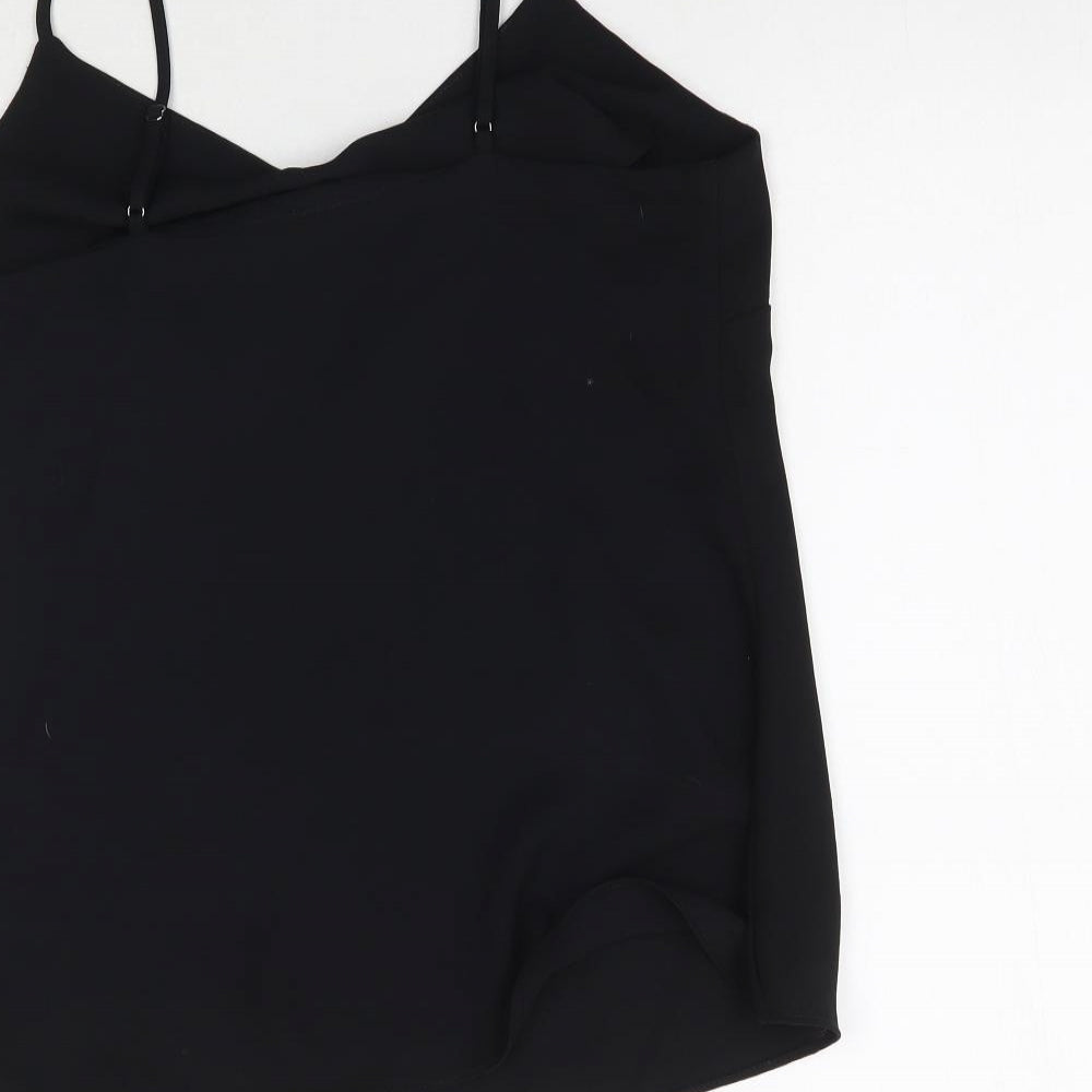 NEXT Womens Black   Camisole Blouse Size 10