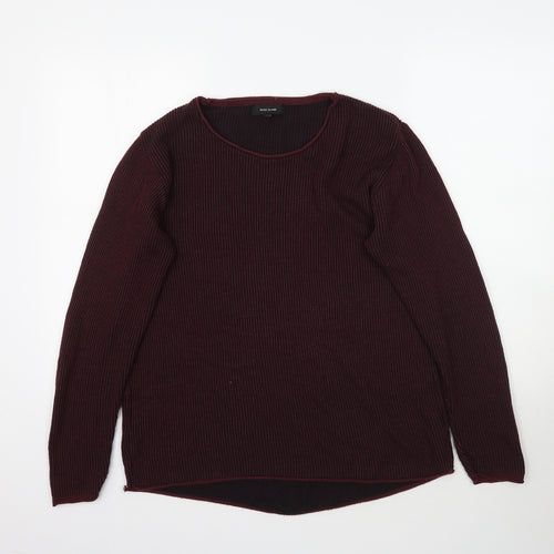 River Island Mens Red   Pullover Jumper Size L