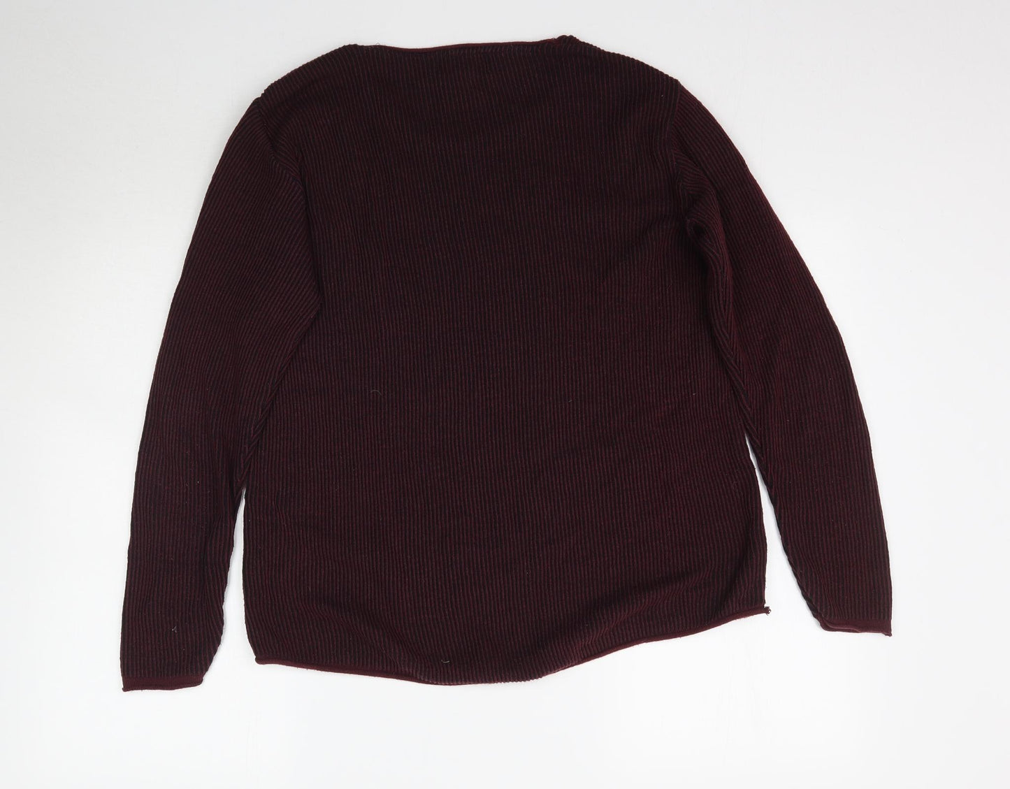 River Island Mens Red   Pullover Jumper Size L