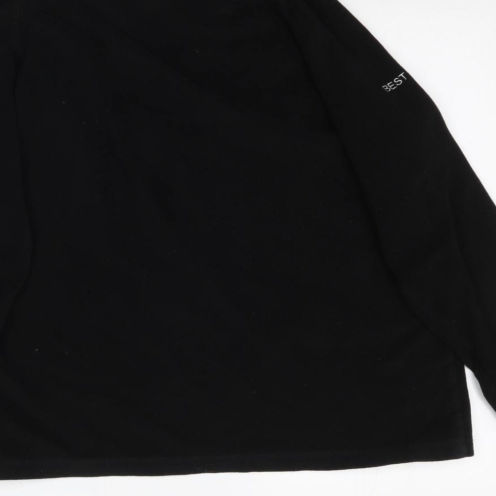 Craghoppers Mens Black  Fleece Pullover Sweatshirt Size M