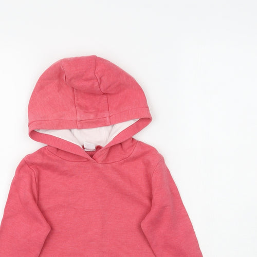 NEXT Girls Pink   Pullover Hoodie Size 4 Years