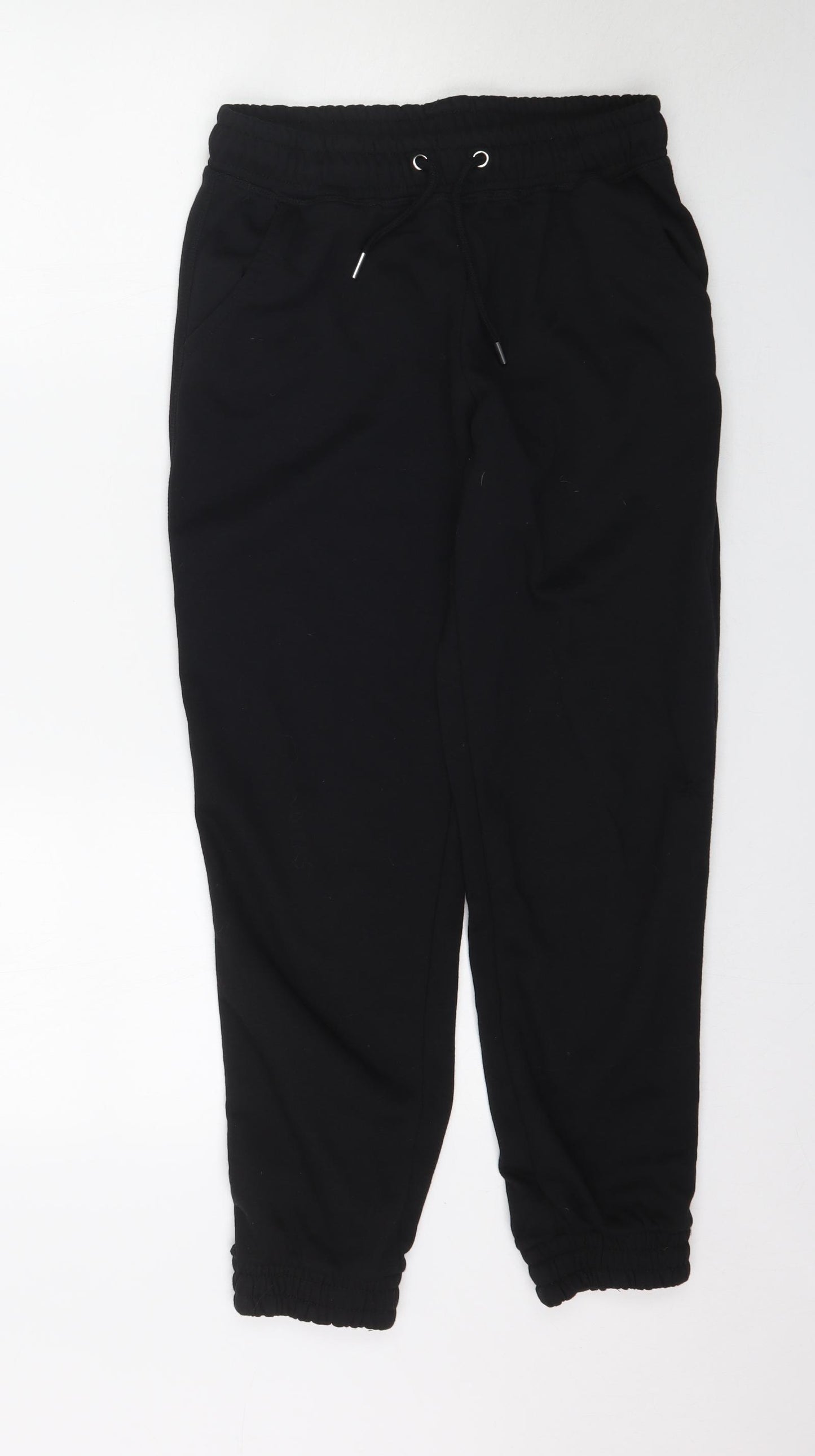 Primark Womens Black   Jogger Trousers Size XS L28 in
