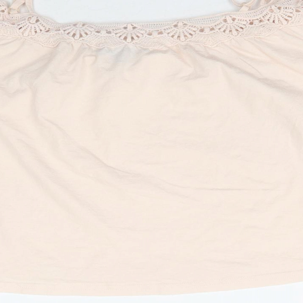 New Look Womens Pink   Basic Blouse Size 10