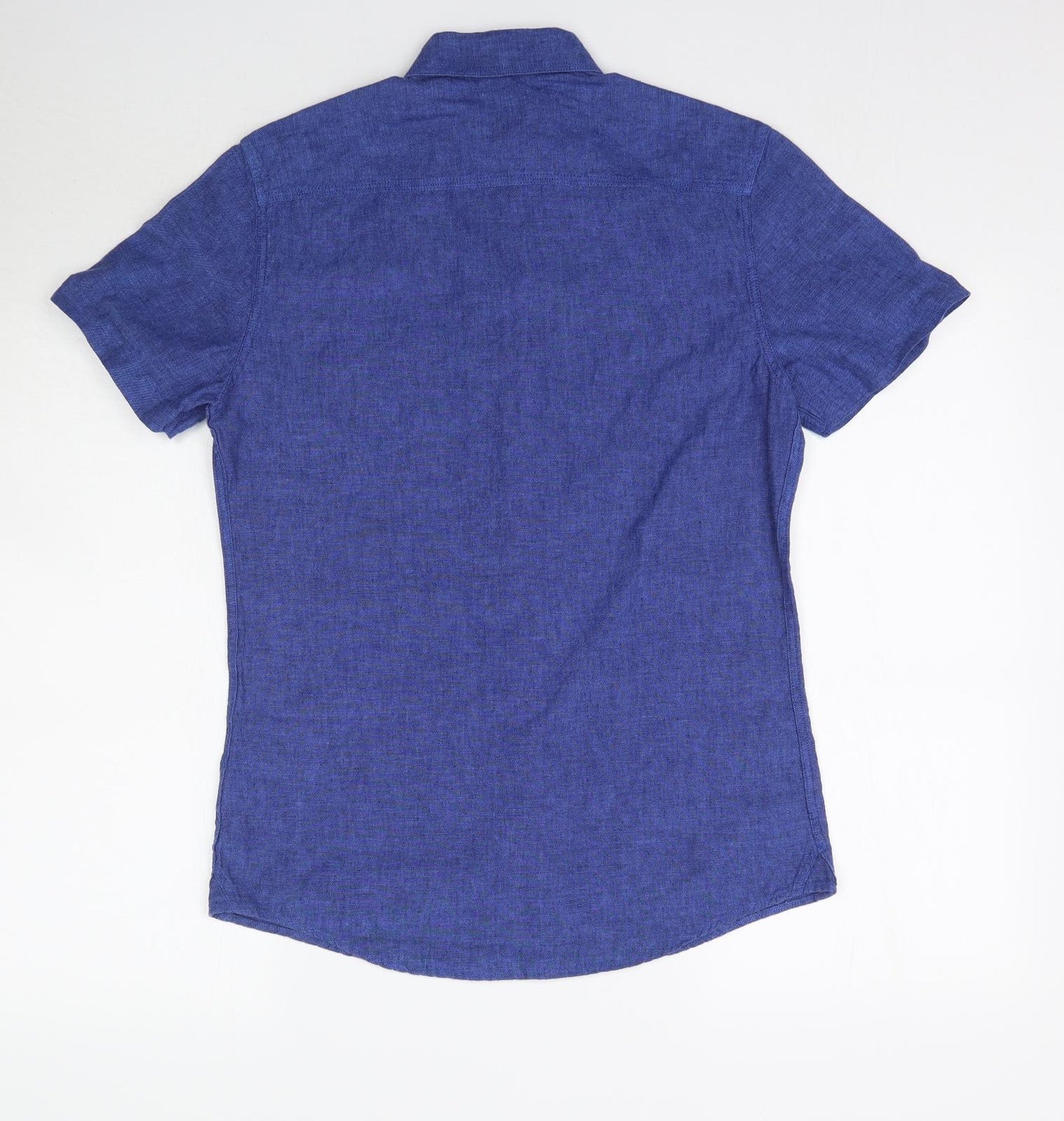 Burton Mens Blue    Button-Up Size S