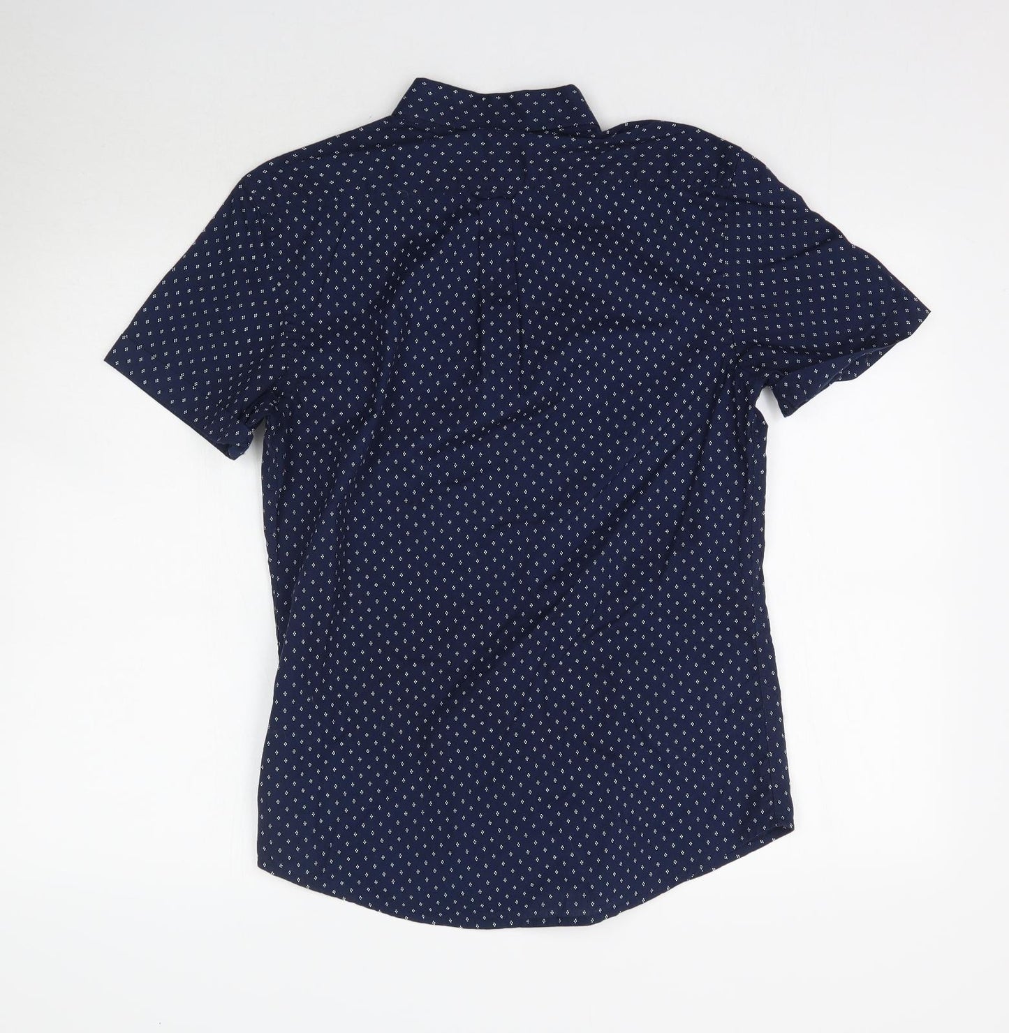 Burton Mens Blue    Button-Up Size S
