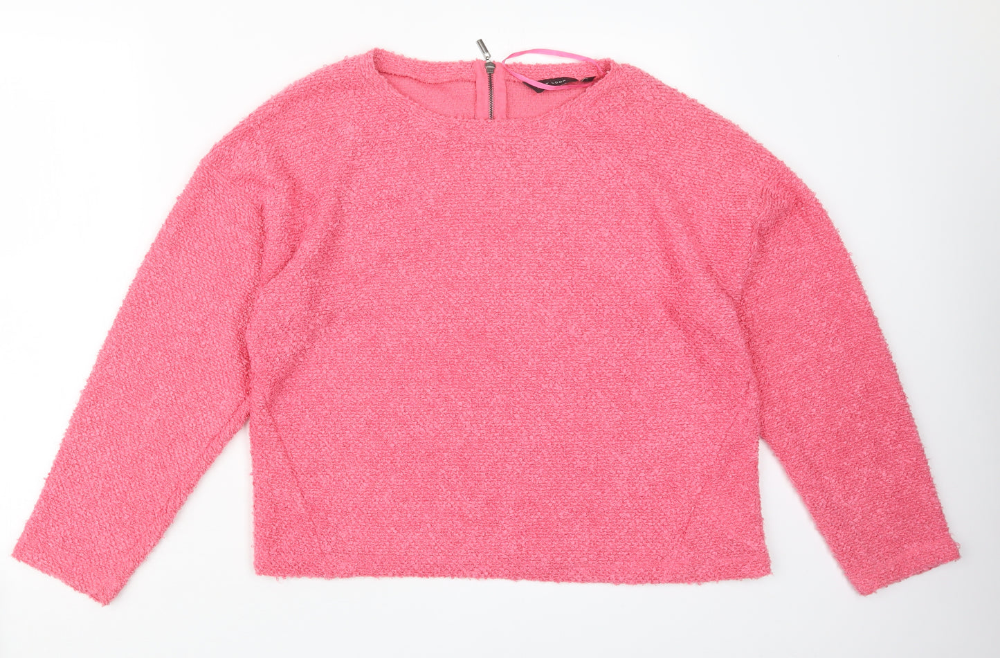 New Look Womens Pink   Pullover Jumper Size 16