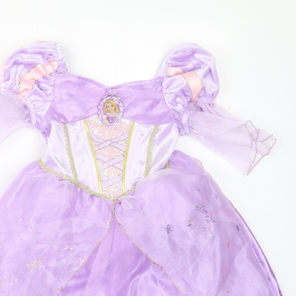 Matalan Girls Purple   A-Line  Size 3 Years  - Disney Princess Fancy Dress