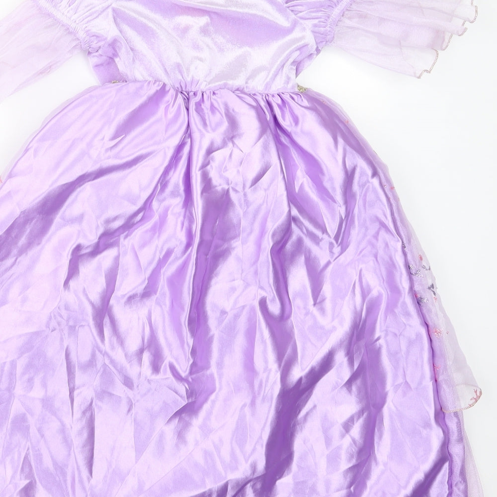 Matalan Girls Purple   A-Line  Size 3 Years  - Disney Princess Fancy Dress