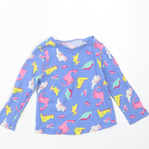 George Girls Purple Geometric  Top Pyjama Top Size 2-3 Years