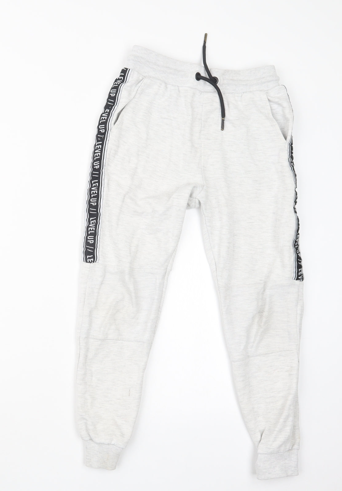 F&F Boys Grey   Jogger Trousers Size 8-9 Years