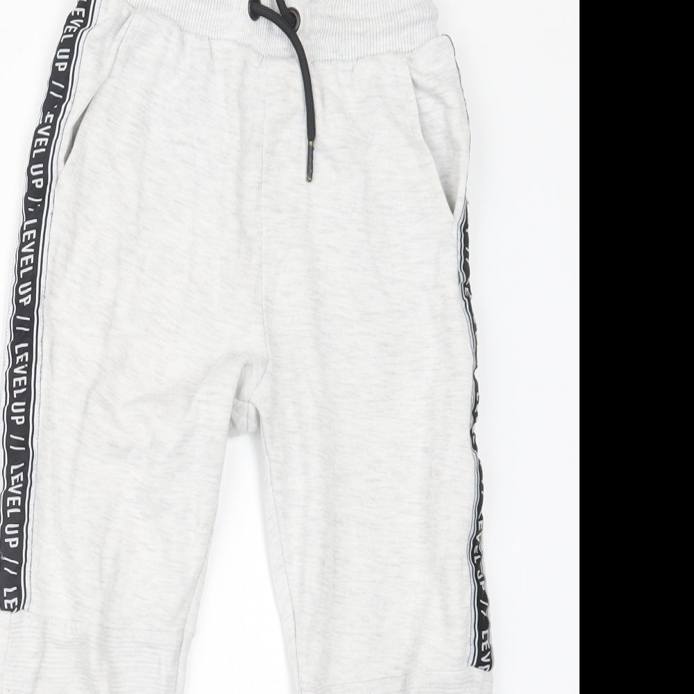 F&F Boys Grey   Jogger Trousers Size 8-9 Years