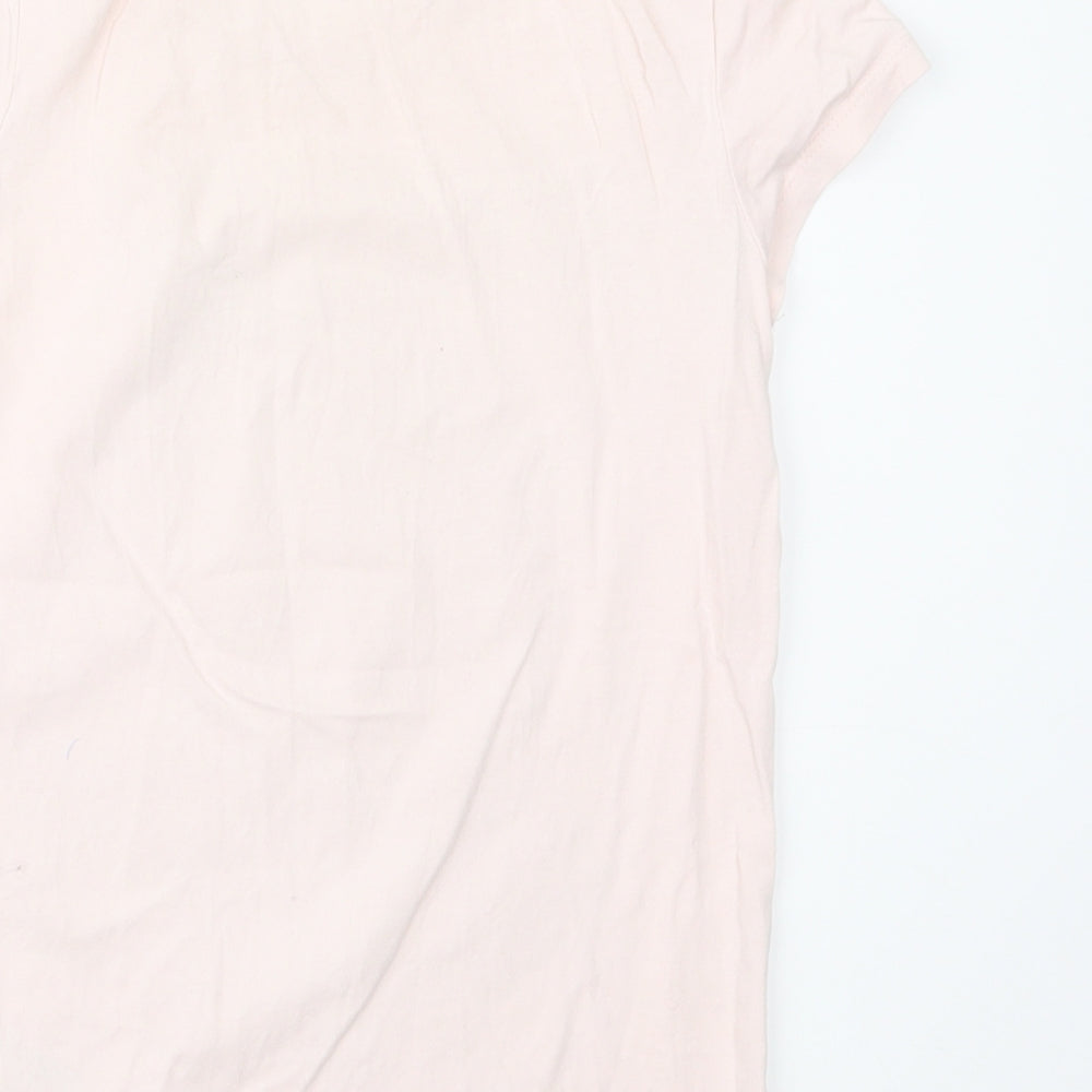 Blue Zoo Girls Pink   Basic T-Shirt Size 9-10 Years  - Unicorn