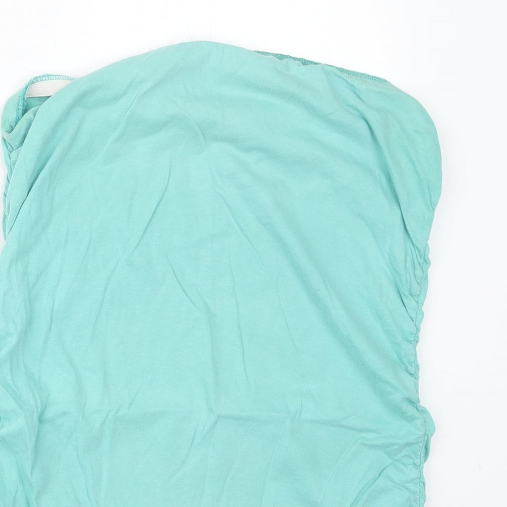 Dorothy Perkins Womens Green   Basic T-Shirt Size 12