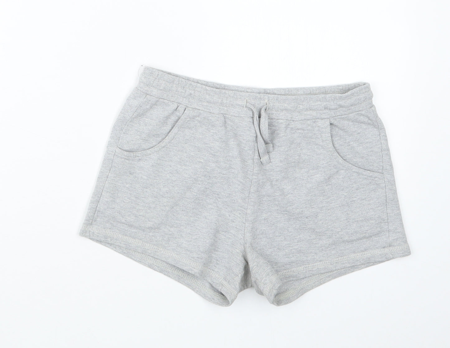 Nutmeg Girls Grey   Hot Pants Shorts Size 10-11 Years