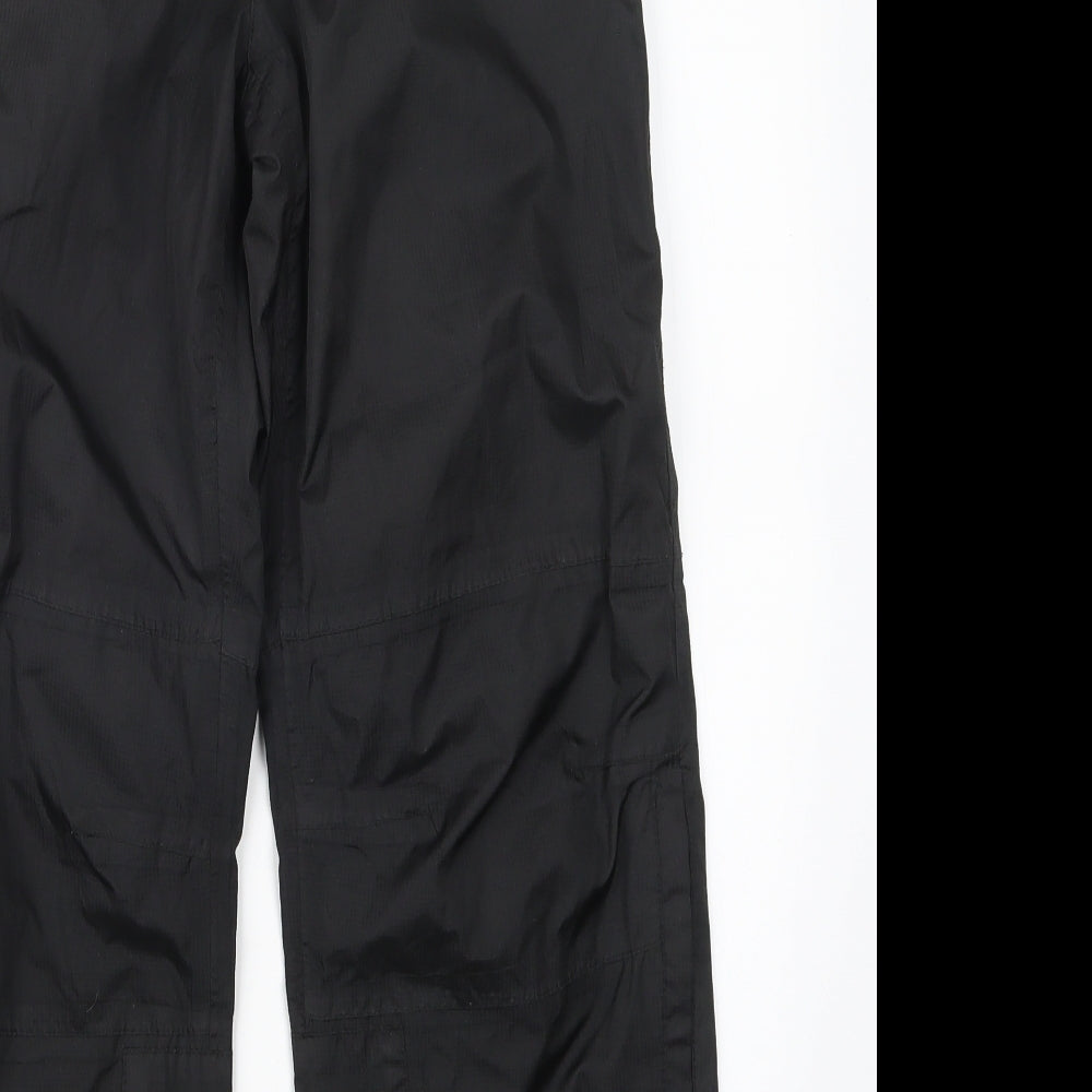 Mountain Warehouse Boys Black   Cargo Trousers Size 9-10 Years