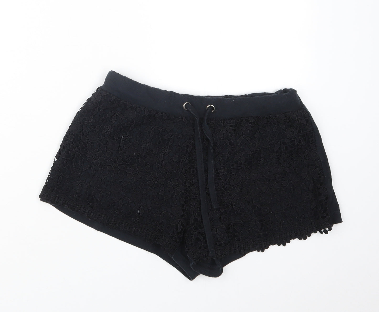 Peacocks Womens Black   Hot Pants Shorts Size 10