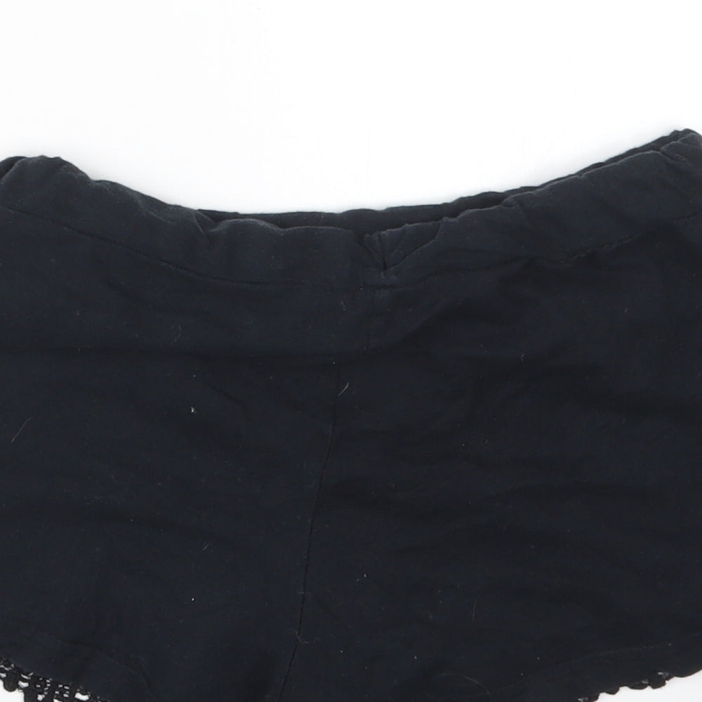 Peacocks Womens Black   Hot Pants Shorts Size 10