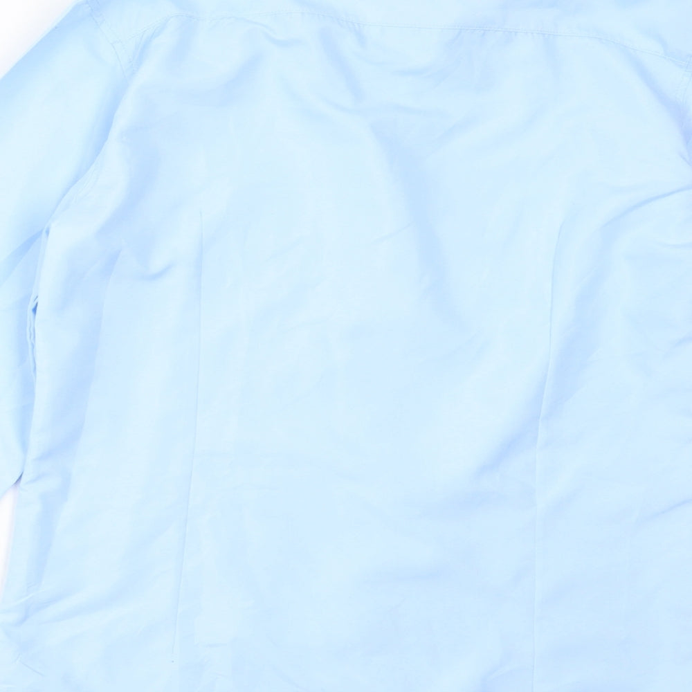 Preworn Mens Blue    Button-Up Size L