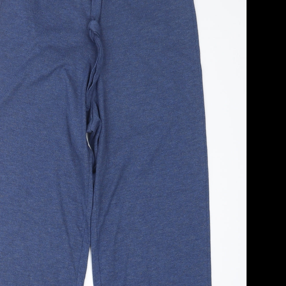 TU Womens Blue Geometric  Capri Pyjama Pants Size 12