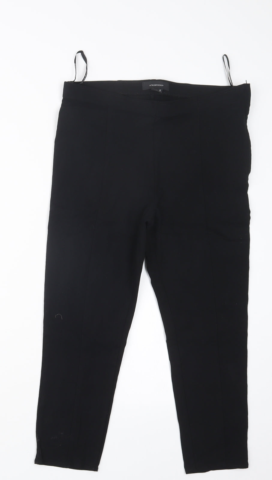 Atmosphere Womens Black   Cropped Trousers Size 12 L21 in