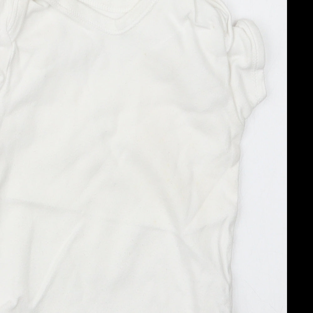 George Baby White   Babygrow One-Piece Size 12-18 Months