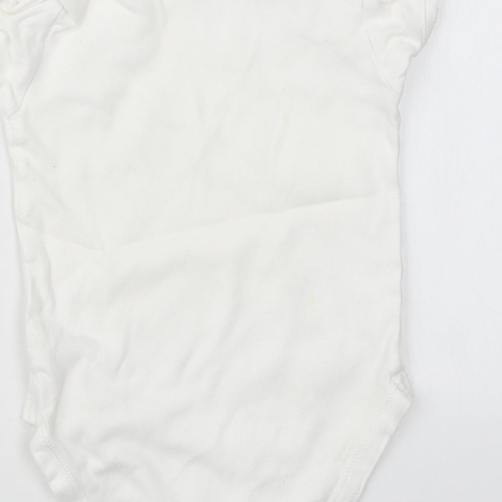 George Baby White   Babygrow One-Piece Size 12-18 Months