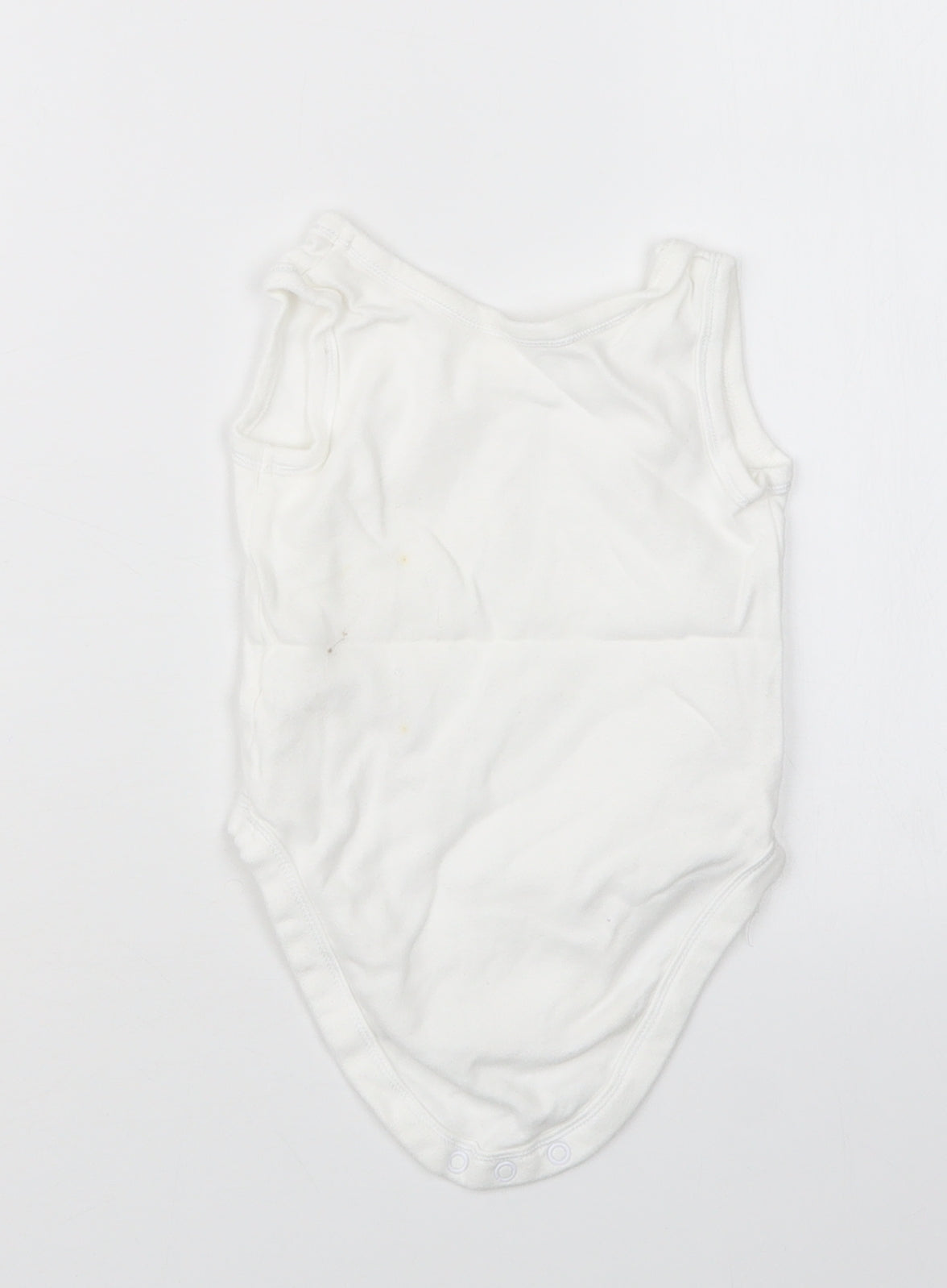 Mothercare Baby White   Babygrow One-Piece Size 12-18 Months