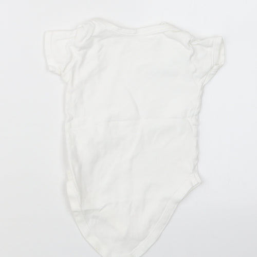 George Baby White   Babygrow One-Piece Size 12-18 Months