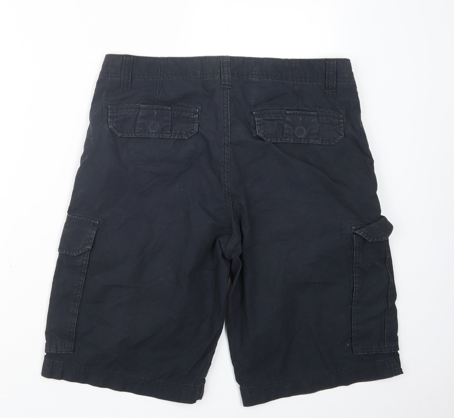 F&F Mens Blue   Cargo Shorts Size 32 in
