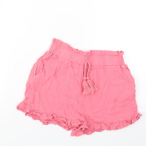TU Girls Pink   Boyfriend Shorts Size 7 Years