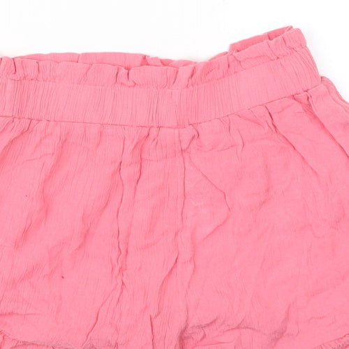 TU Girls Pink   Boyfriend Shorts Size 7 Years
