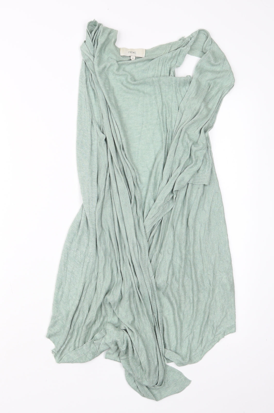 NEXT Womens Green   Cardigan Jumper Size 14