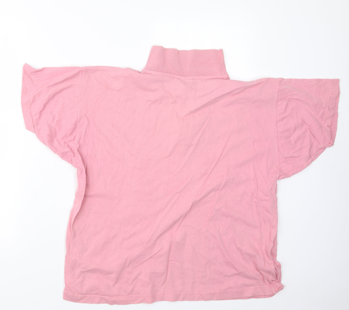 Compliments Mens Pink    Polo Size L