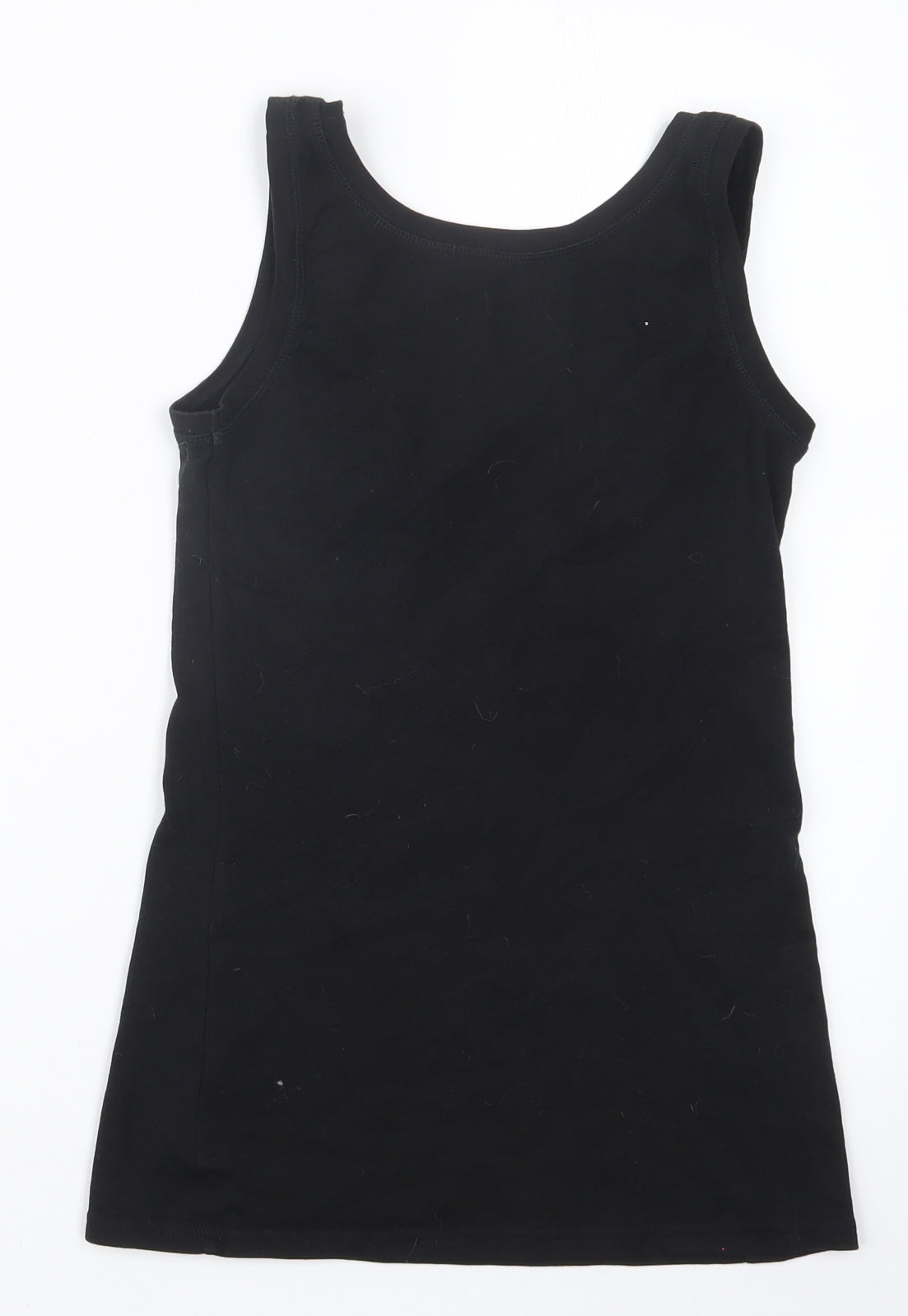 Nutmeg Womens Black   Basic Tank Size 8