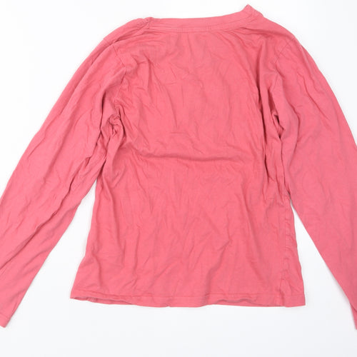 Primark Womens Pink Geometric  Top Pyjama Top Size 6  - Winnie the Pooh
