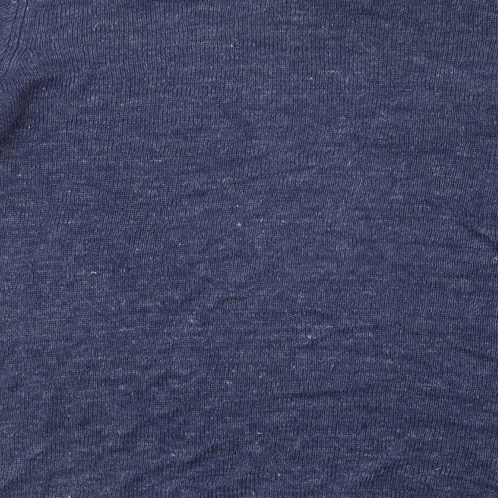 Fat Face Mens Blue  Knit Pullover Jumper Size 2XL