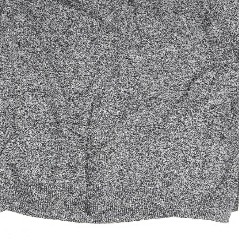 M&s Womens Grey   Pullover Jumper Size 12